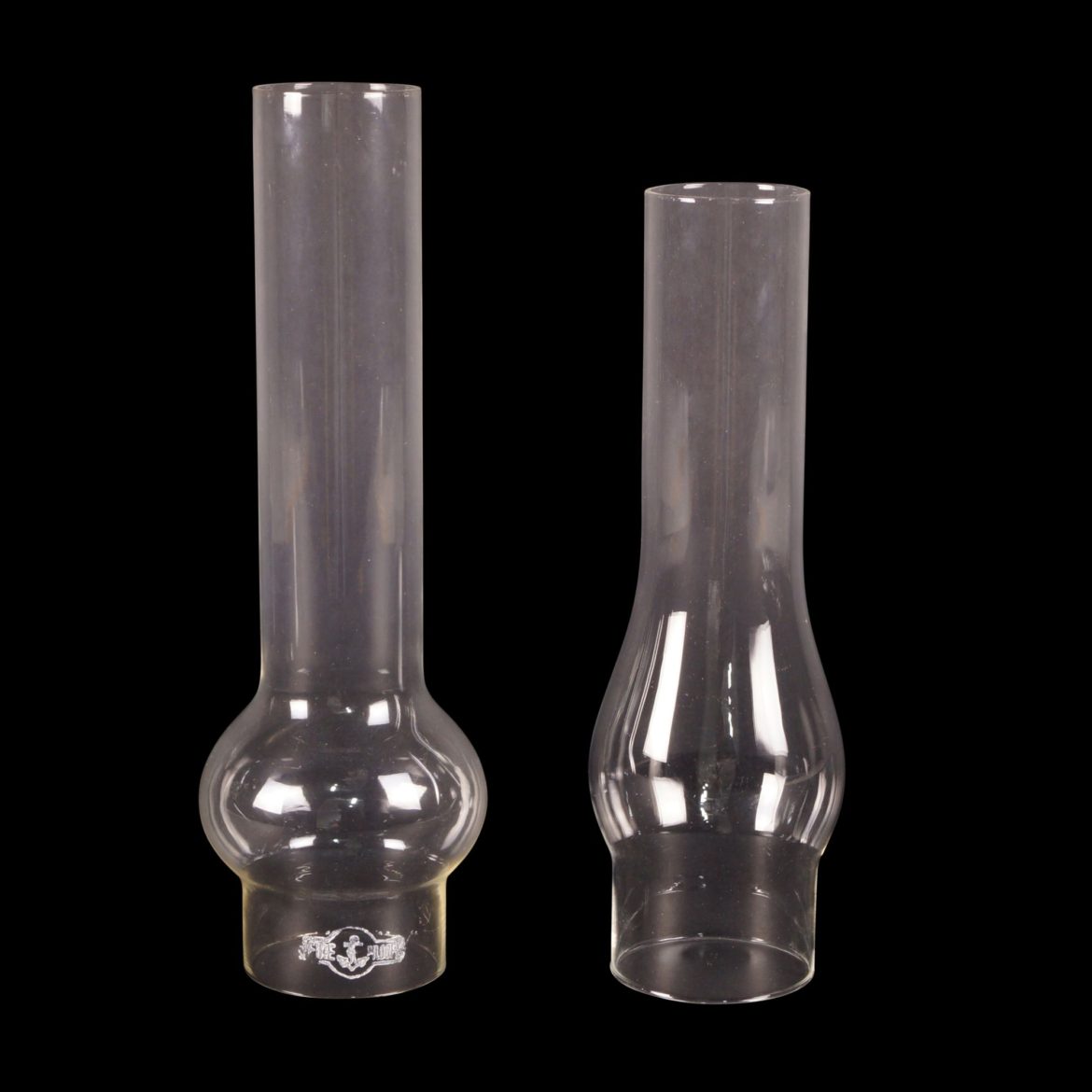 Hinks and Duplex oil lamp chimney Old Flames Ltd