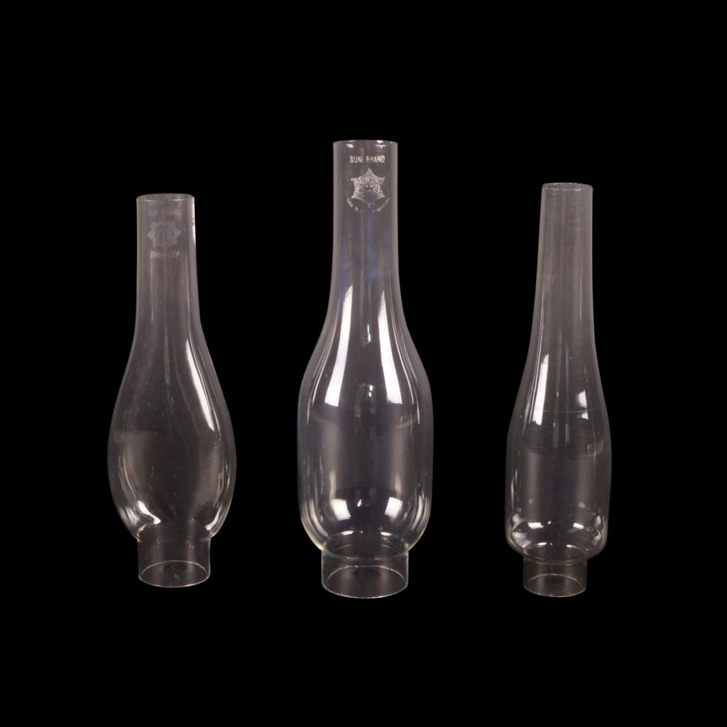 Kosmos oil lamp chimneys Old Flames Ltd